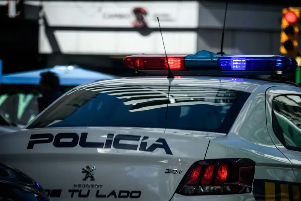 Patrullero de la Policía de Montevideo