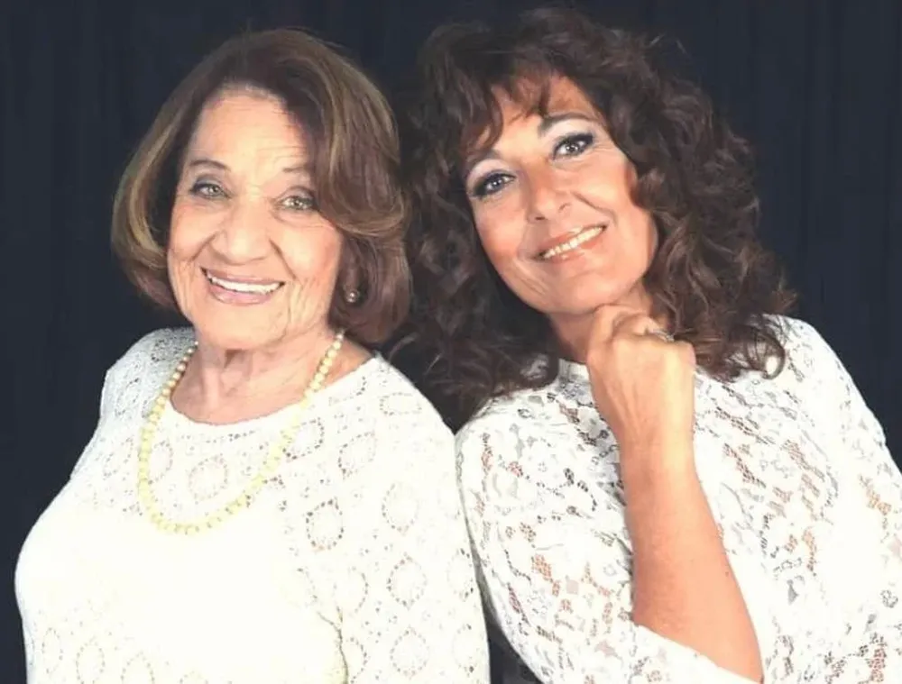 Cristina y Carmen Morán. Archivo