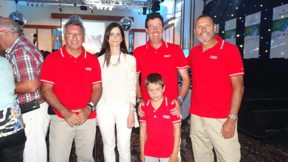 Anibal Abella, María Eugenia Pérez, Ricardo Fabini y José Rinaldi