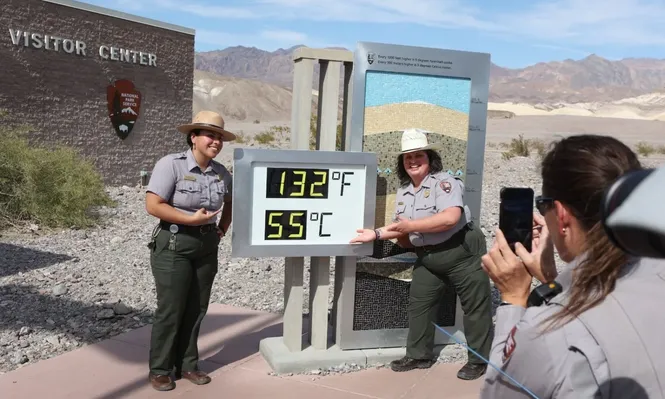 Altas temperaturas en Estados Unidos