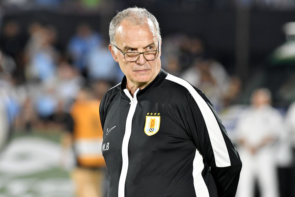 Marcelo Bielsa, técnico de la selección uruguaya Marcelo Bielsa, técnico de la selección uruguaya