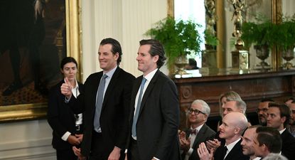 Los gemelos Winklevoss.