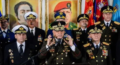 La cúpula militar de Venezuela ha declarado su lealtad al gobierno de Nicolás Maduro.