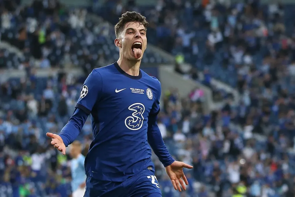 El festejo de Kai Havertz