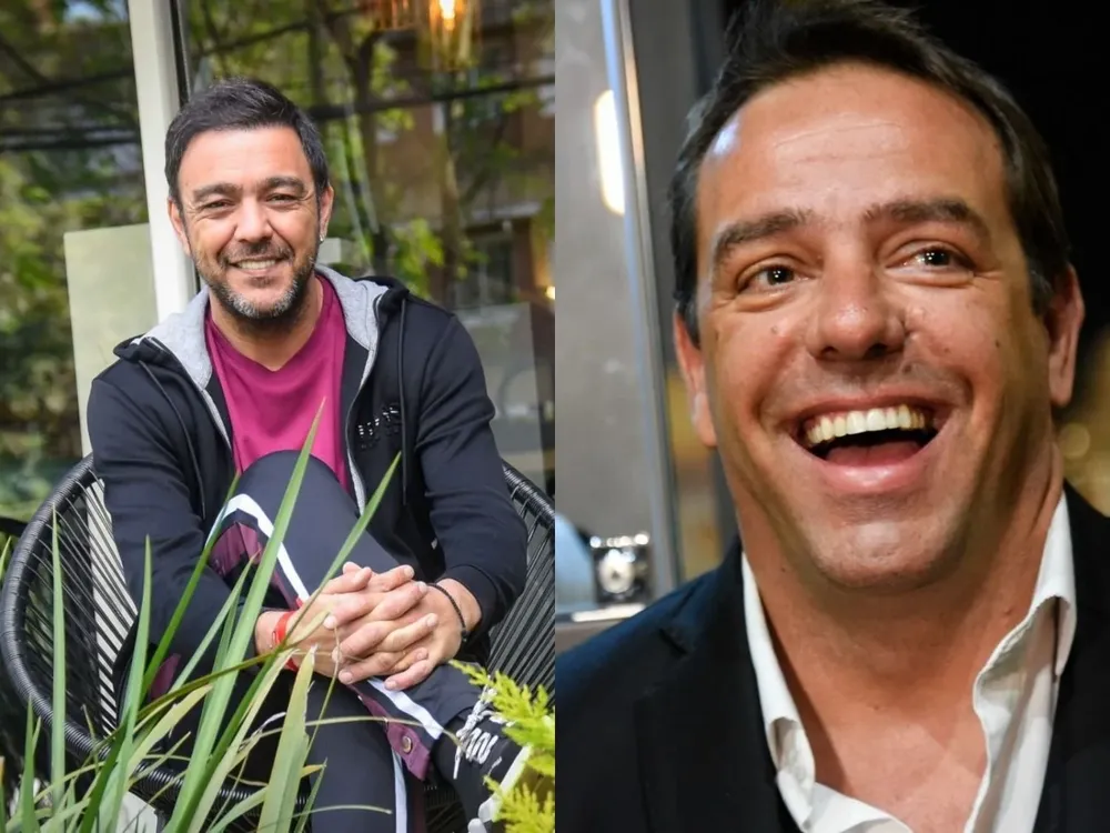 Alvaro Recoba e Ignacio Ruglio