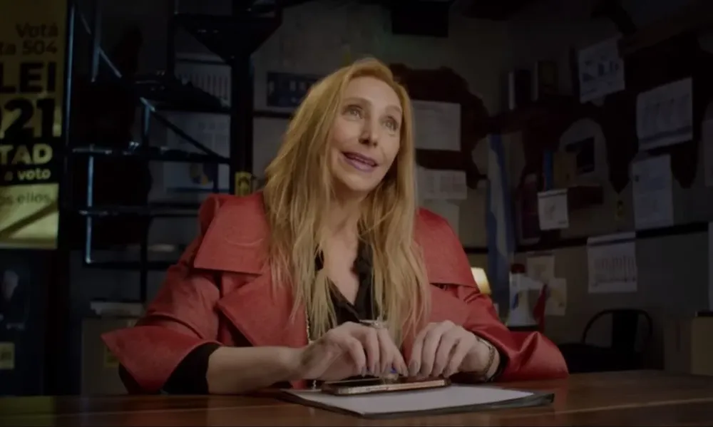 Karina Milei en el documental de Santiago Oría.