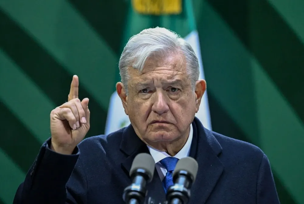 Andrés Manuel López Obrador, presidente de México.