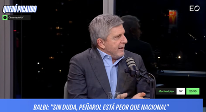 Alejandro Balbi, dirigente de Nacional, en Quedó Picando
