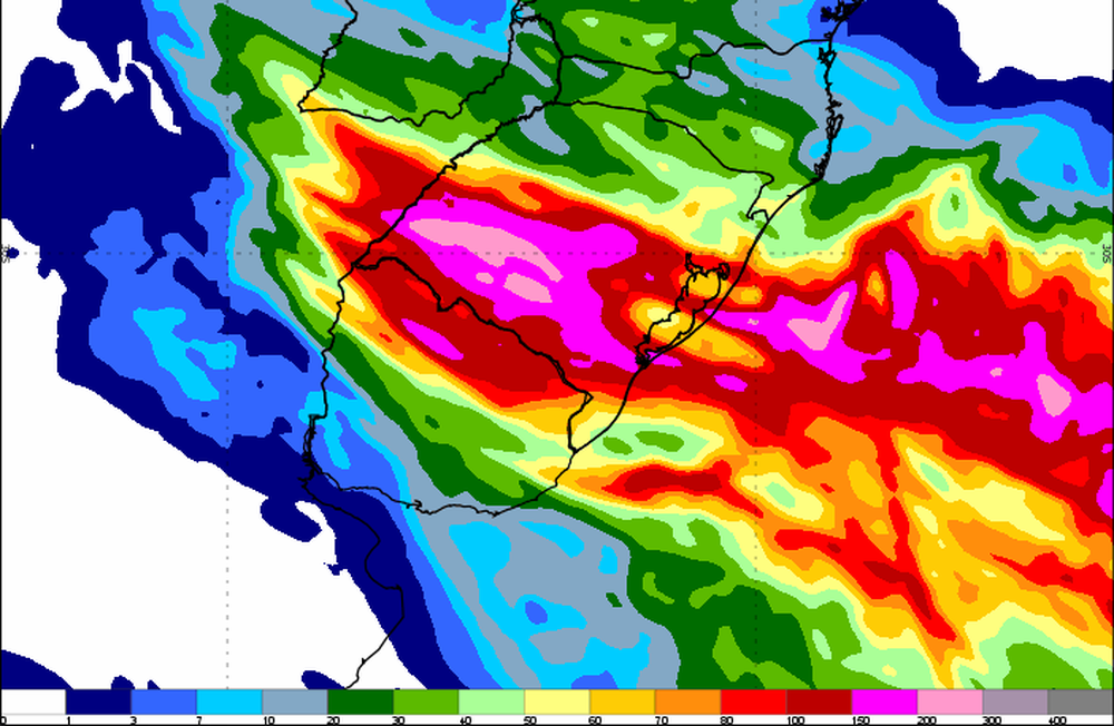 Meteorólogo pronóstico lluvias en Uruguay
