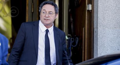 El fiscal general de Estado, Álvaro García Ortíz, sale del Tribunal Supremo. EFE