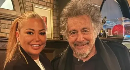 Belén Esteban junto al actor Al Pacino