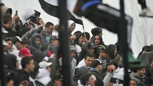 La hinchada de Danubio