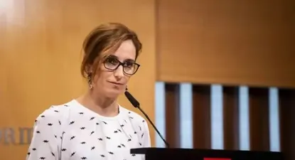 Mónica García,. Líder de Más Madrid.