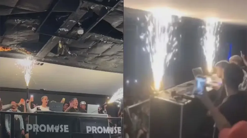 Burzaco: dos DJs encendieron bengalas en una disco y casi desatan una tragedia