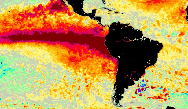 El Niño sigue ganando fuerza y se acerca a un récord histórico: qué muestran los últimos datos, según Metsul