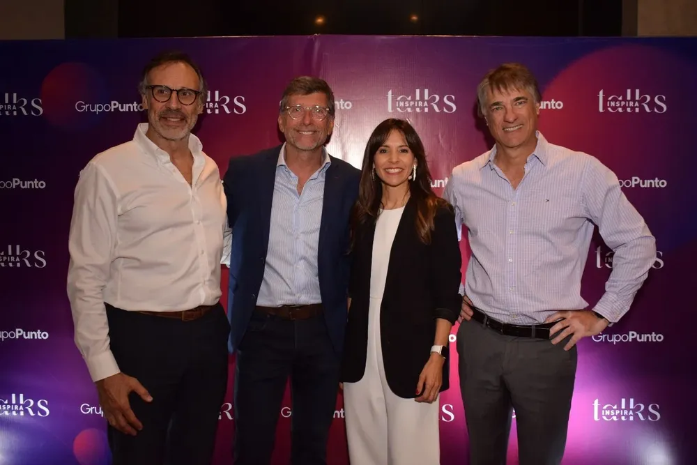Enrique Baliño, Pablo Marqués, Cecilia Bonino y Nicolás Jodal