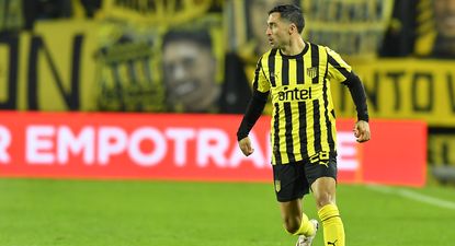 Jaime Báez con Peñarol