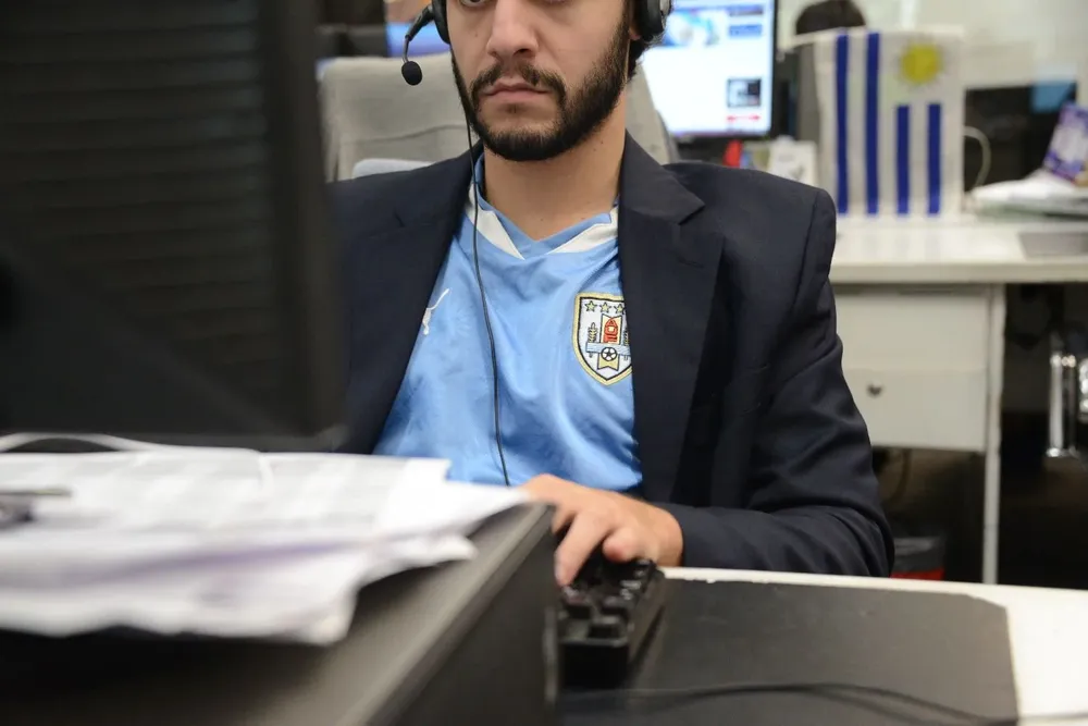 Pantallas gigantes, diferentes propuestas gastronómicas y juegos son algunas de las propuestas de las empresas uruguayas