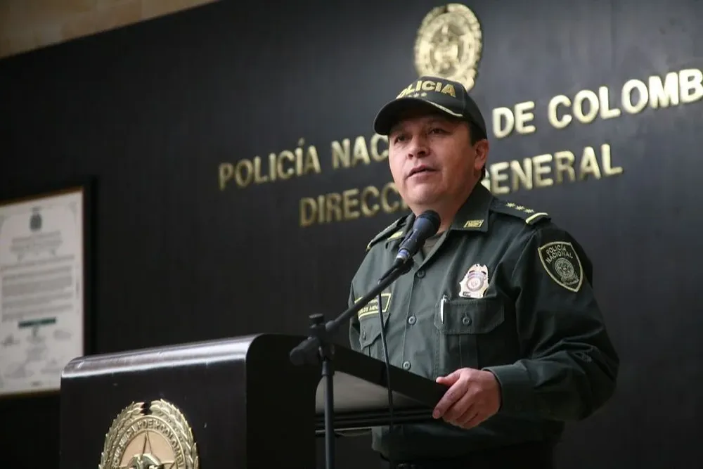 Policía colombiana