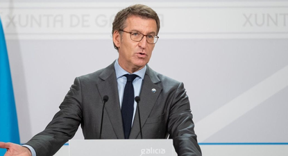 El líder del PP, Alberto Núñez Feijóo.