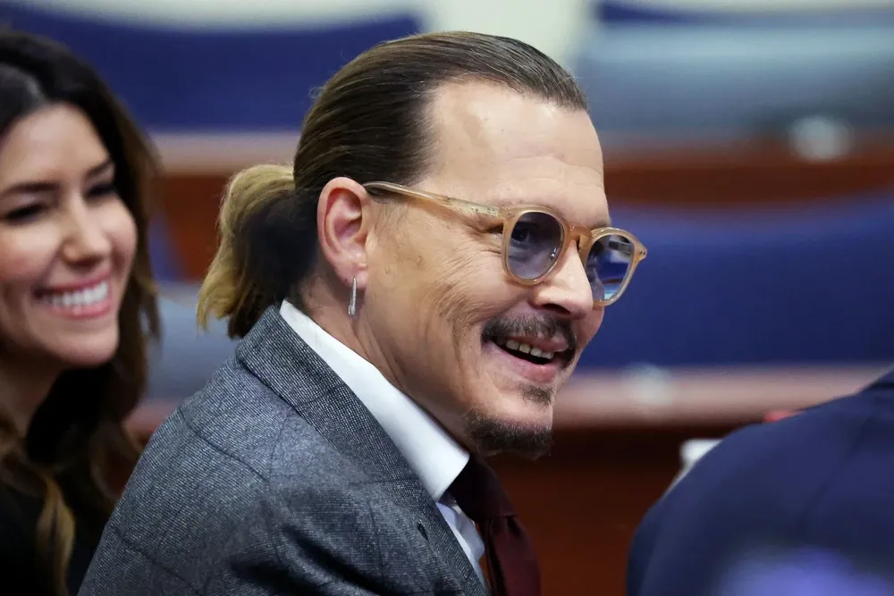 Johnny Depp en el juicio