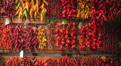 Consumir chiles provocan una sensación de calor en el cuerpo.