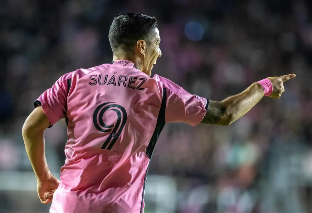 Luis Suárez, autor de un gol contra Nashville