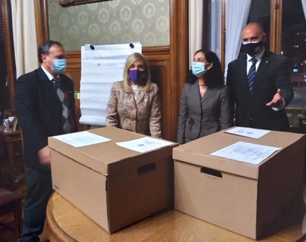 El equipo económico presentó la Rendición de Cuentas al Poder Legislativo.