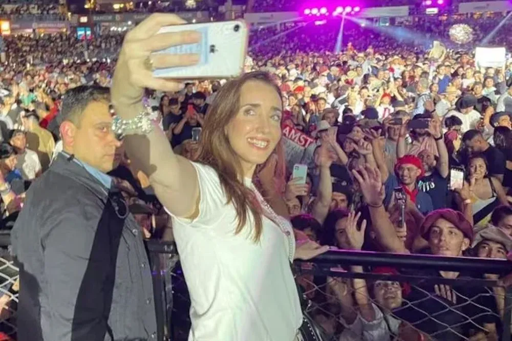 La vicepresidente en Jesús María