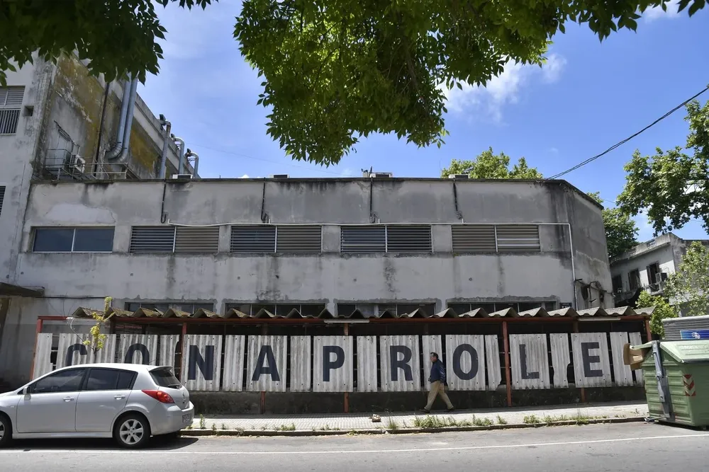 Instalaciones de Conaprole en Montevideo.