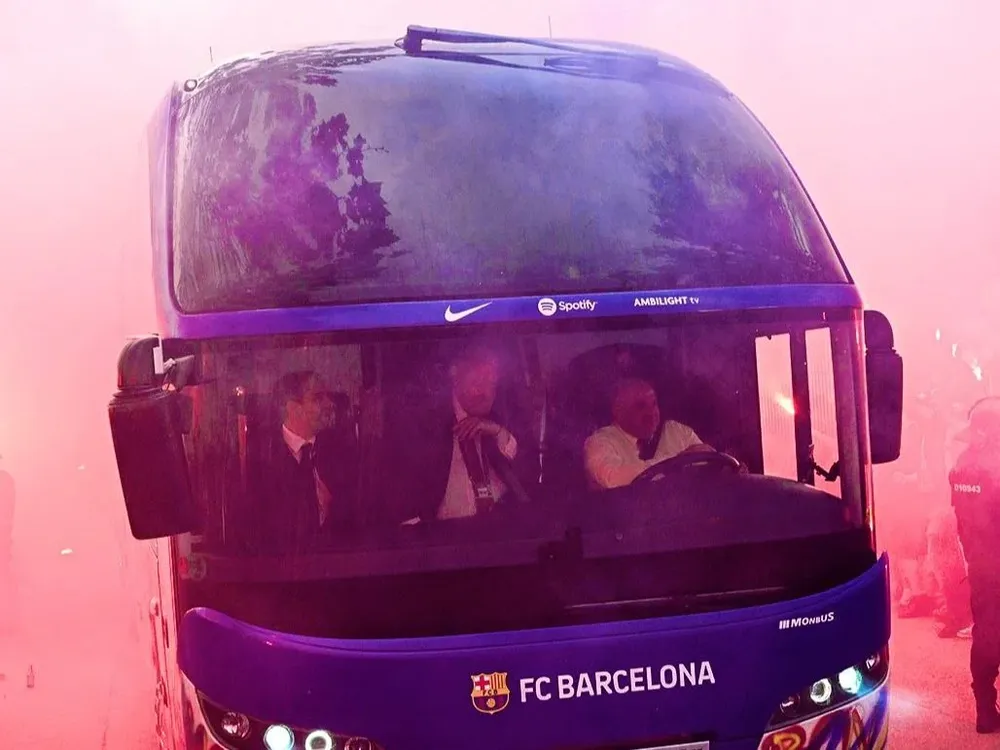 Objetos contra el bus.