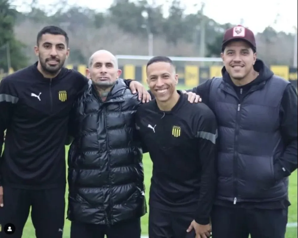Maxi Olivera, Emanuel Noir, Kevin Méndez y Maxi Arias