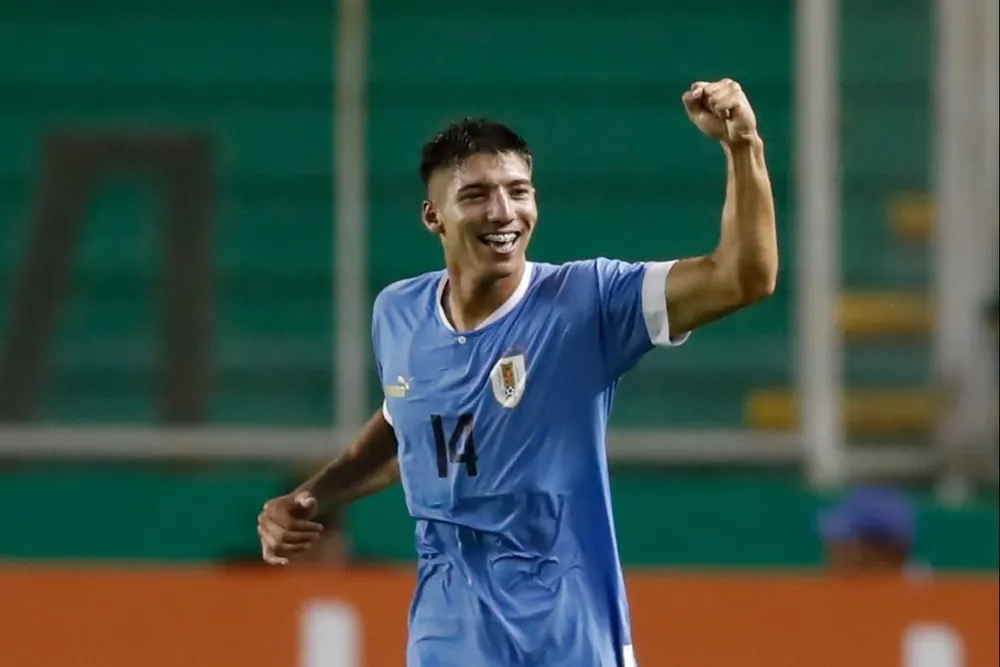 Damián García, autor del 3-0