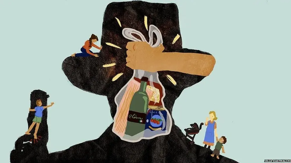 La mafia ha estado distribuyendo comida gratis a las familias durante la cuarentena en Italia