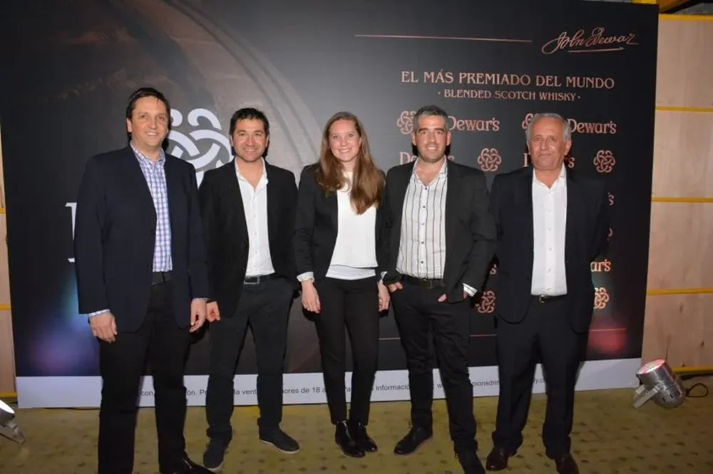 Juan Bertiche, Cesar Rostan, Verónica Schutter, Matias Mirabal y Eduardo Pattarino