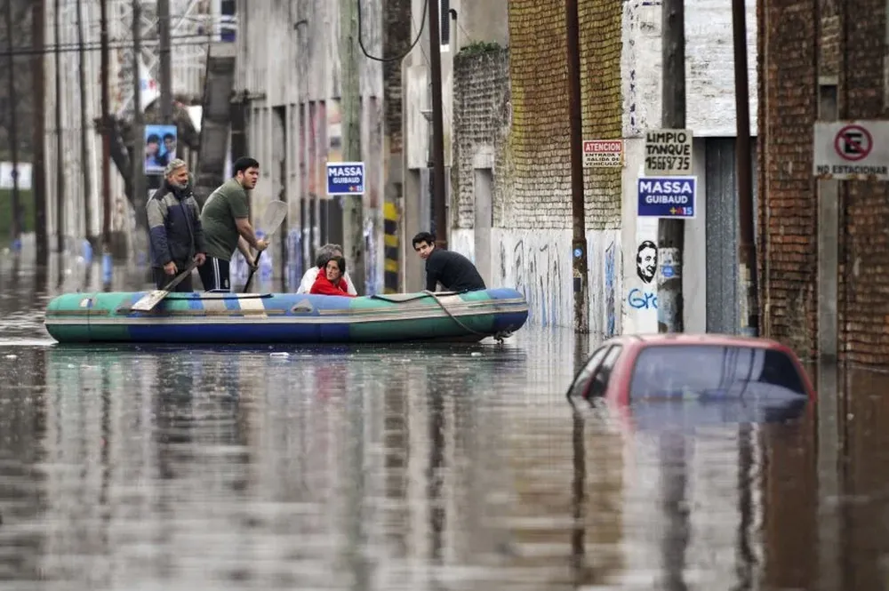 Las lluvias no dan tregua en Argentina