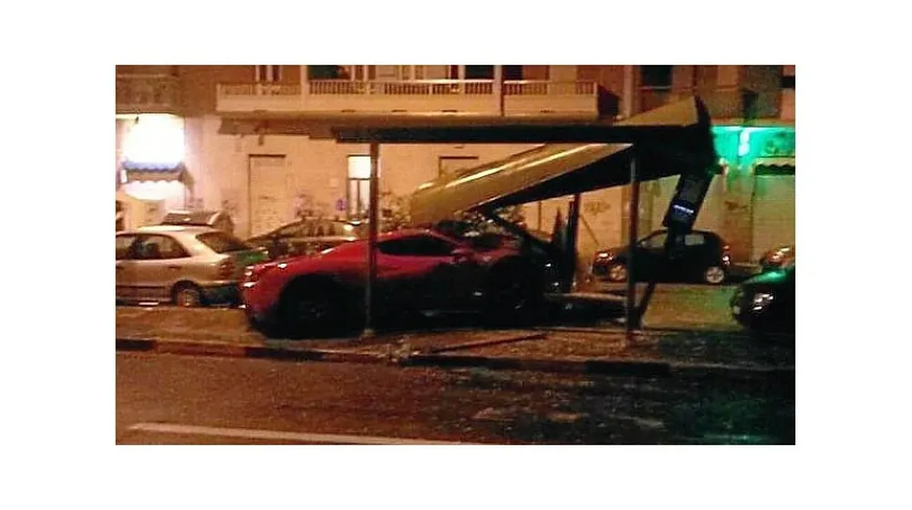 El último accidente de Cáceres