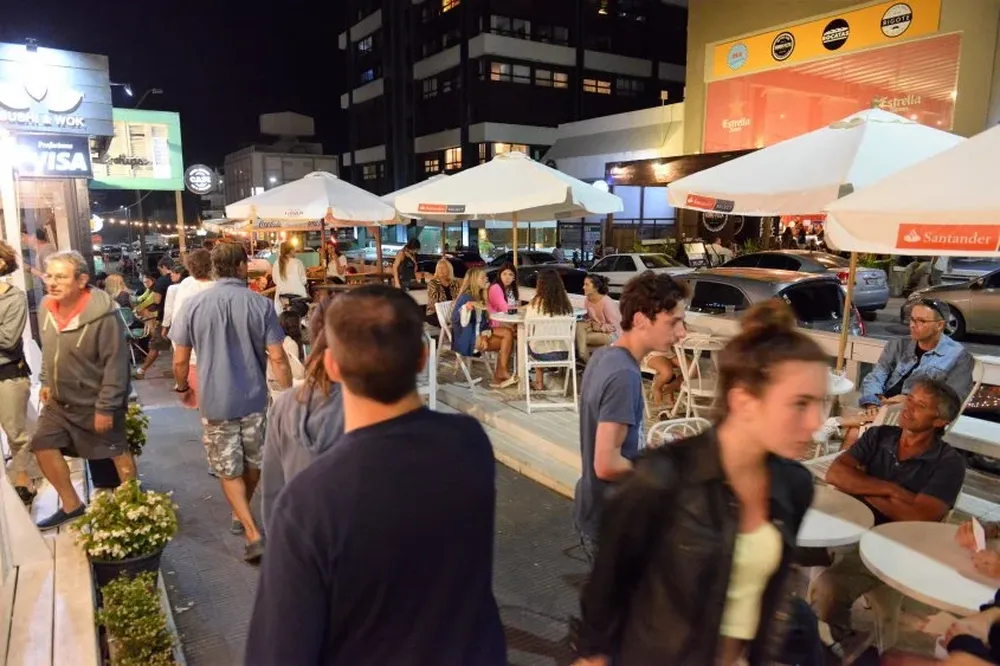 En enero las mesas de la calle 27 estuvieron repletas