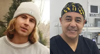 Daniel Sancho y su víctima, Edwin Arrieta.