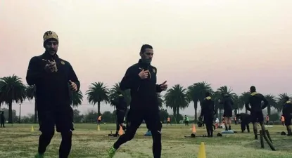Lucas Cavallini y Maximiliano Rodríguez