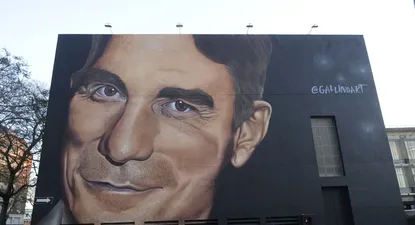 Mural en pared del Instituto de Profesores de Artigas, IPA