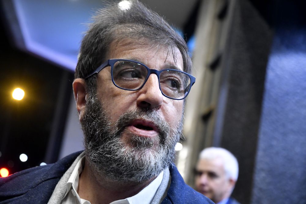 El presidente del Frente Amplio, Fernando Pereira