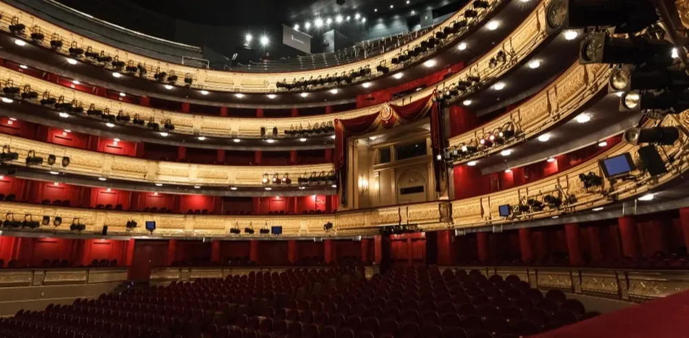 Foto del interior del Teatro Real de Madrid