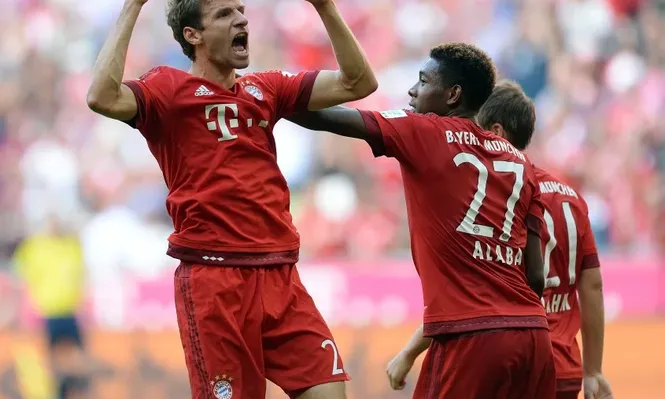 Bayern Múnich ganó en la hora y sigue los pasos del Dortmund