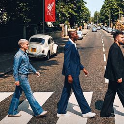 Lucas Torreira al estilo de Los Beatles en la previa de Galatasaray vs Liverpool por Champions League Lucas Torreira al estilo de Los Beatles en la previa de Galatasaray vs Liverpool por Champions League