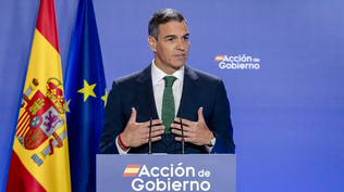 El presidente del Gobierno de España, Pedro Sánchez