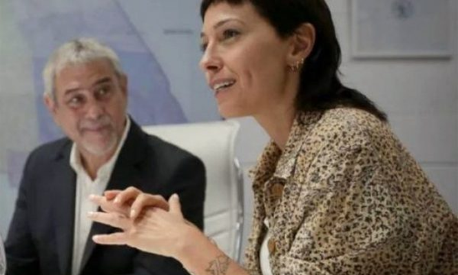 Mayra Mendoza y Jorge Ferraresi