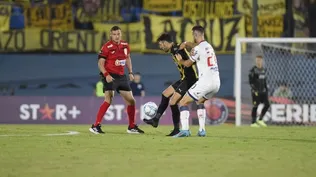 Gastón Pereiro en la marca de Sebastián Rodríguez