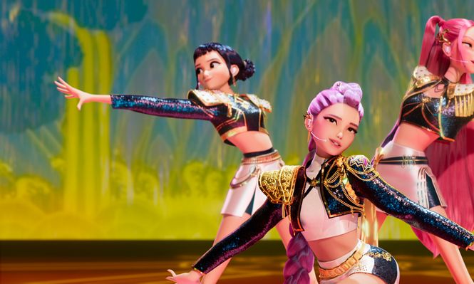 Las guerreras K-pop, la película más vista de la historia de Netflix
