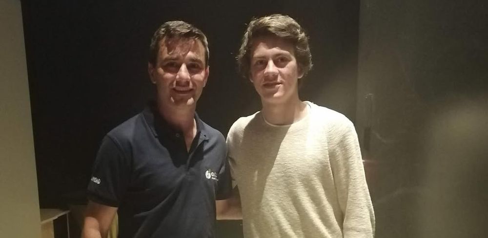 Gonzalo Rodríguez y Facundo Pellistri